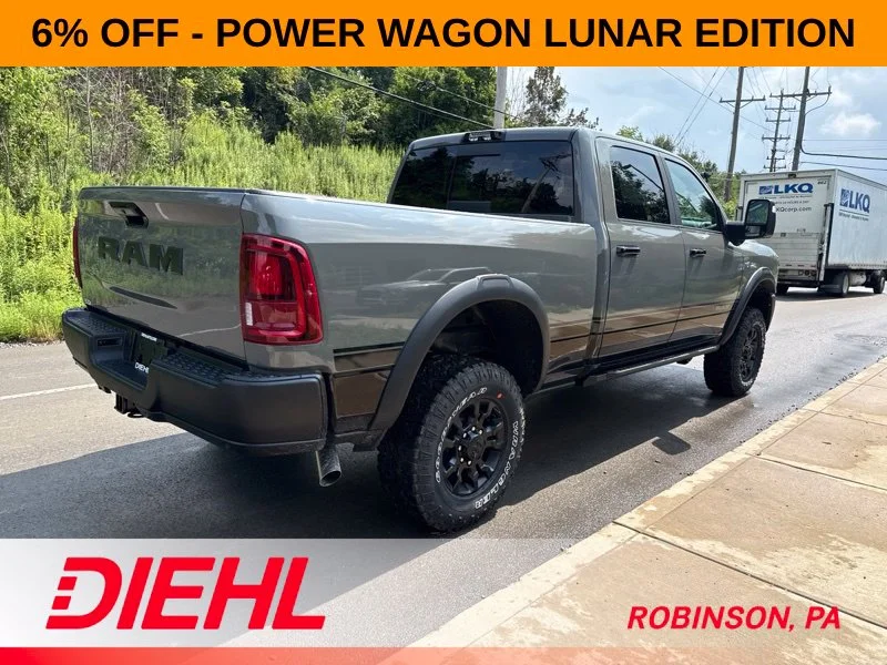 New 2026 Ceramic Gray Clear-Coat Exterior Paint RAM Power Wagon image 7