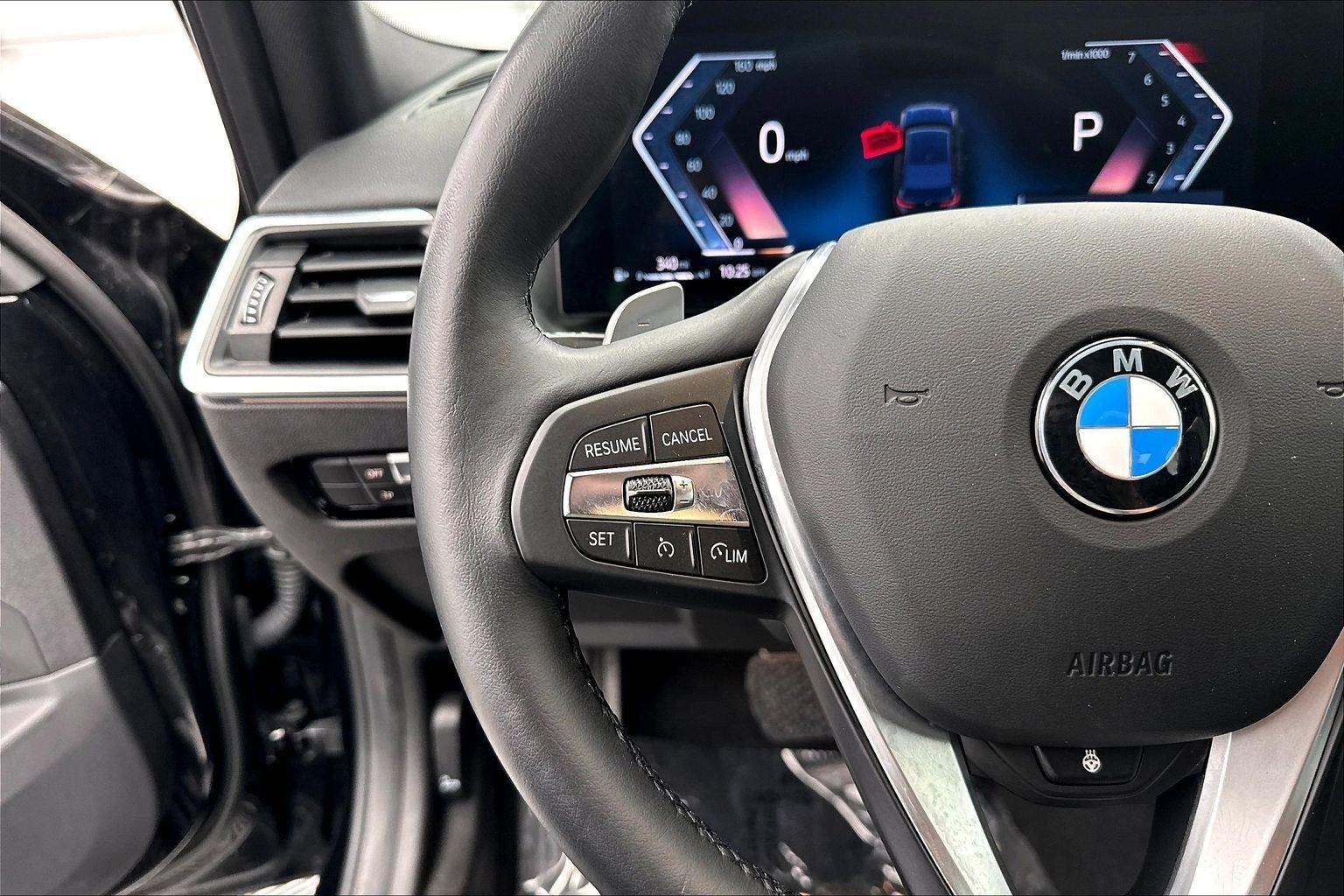 Used 2024 Jet Black BMW 330i xDrive image 15
