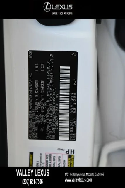 New 2026 Ultra White Lexus  350 PREMIUM AWD image 23