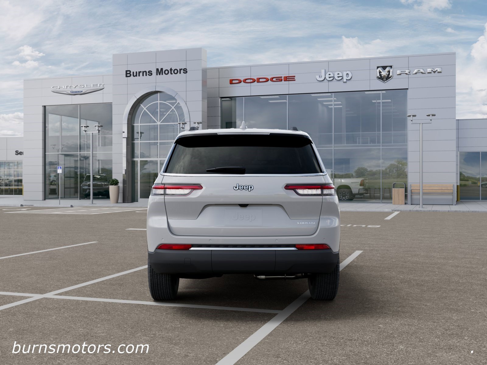 New 2026 Bright White Clear-Coat Exterior Paint Jeep Laredo X image 7