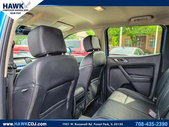 Used 2021 Blue Ford Lariat image 12