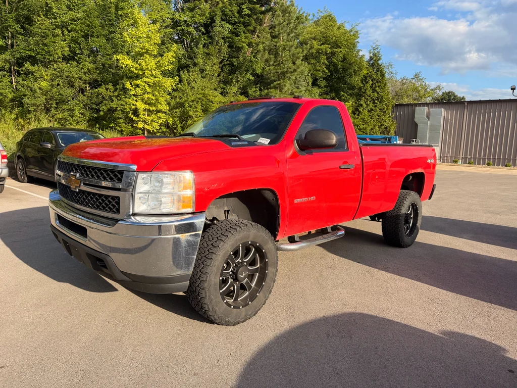 Used 2014 Victory Red Chevrolet Work Truck image 1