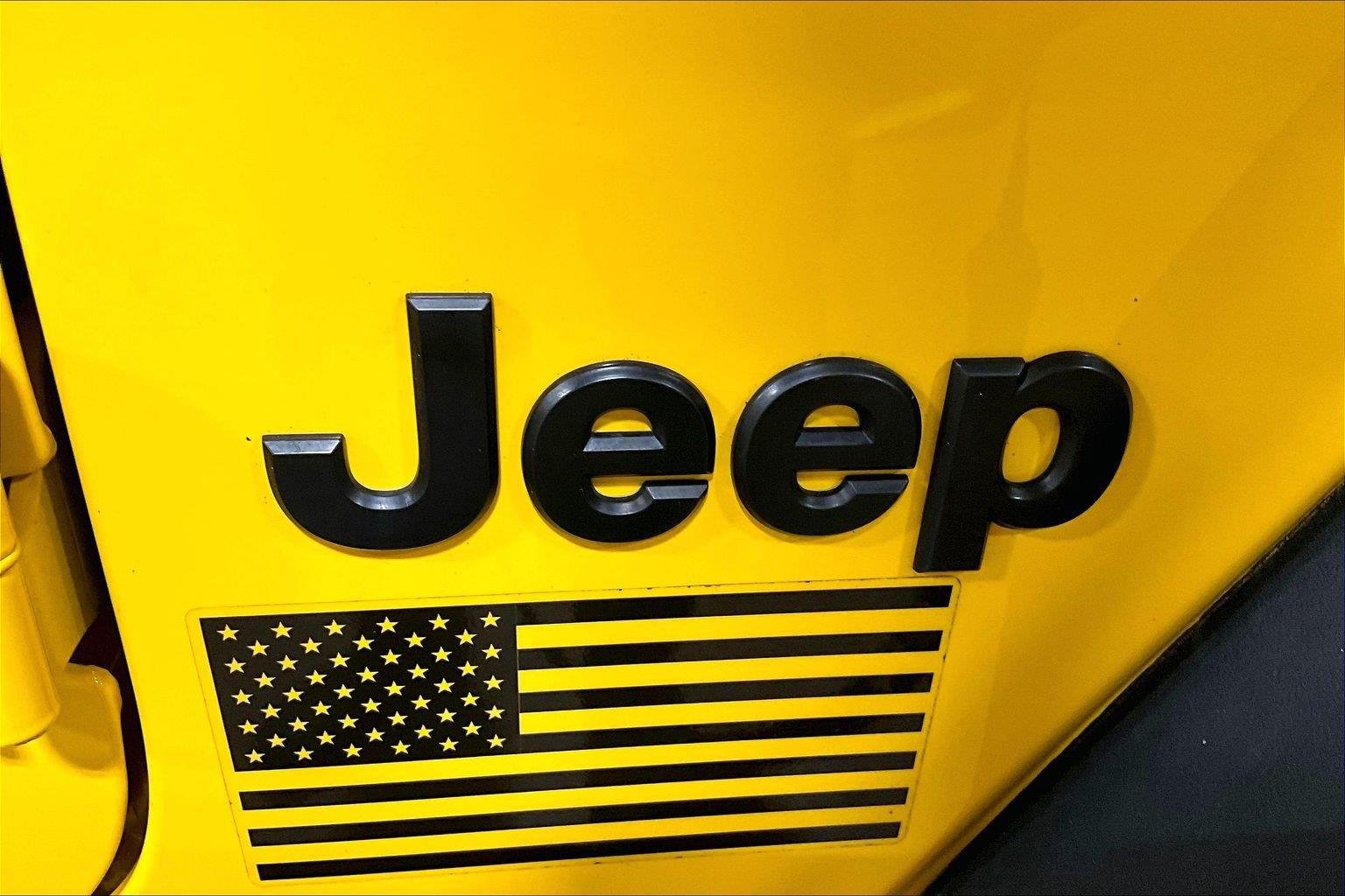 Used 2021 Hellayella Clearcoat Jeep Unlimited Willys Sport image 8
