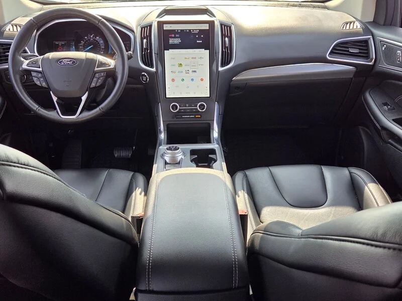 Used 2021 White Metallic FORD TITANIUM image 8