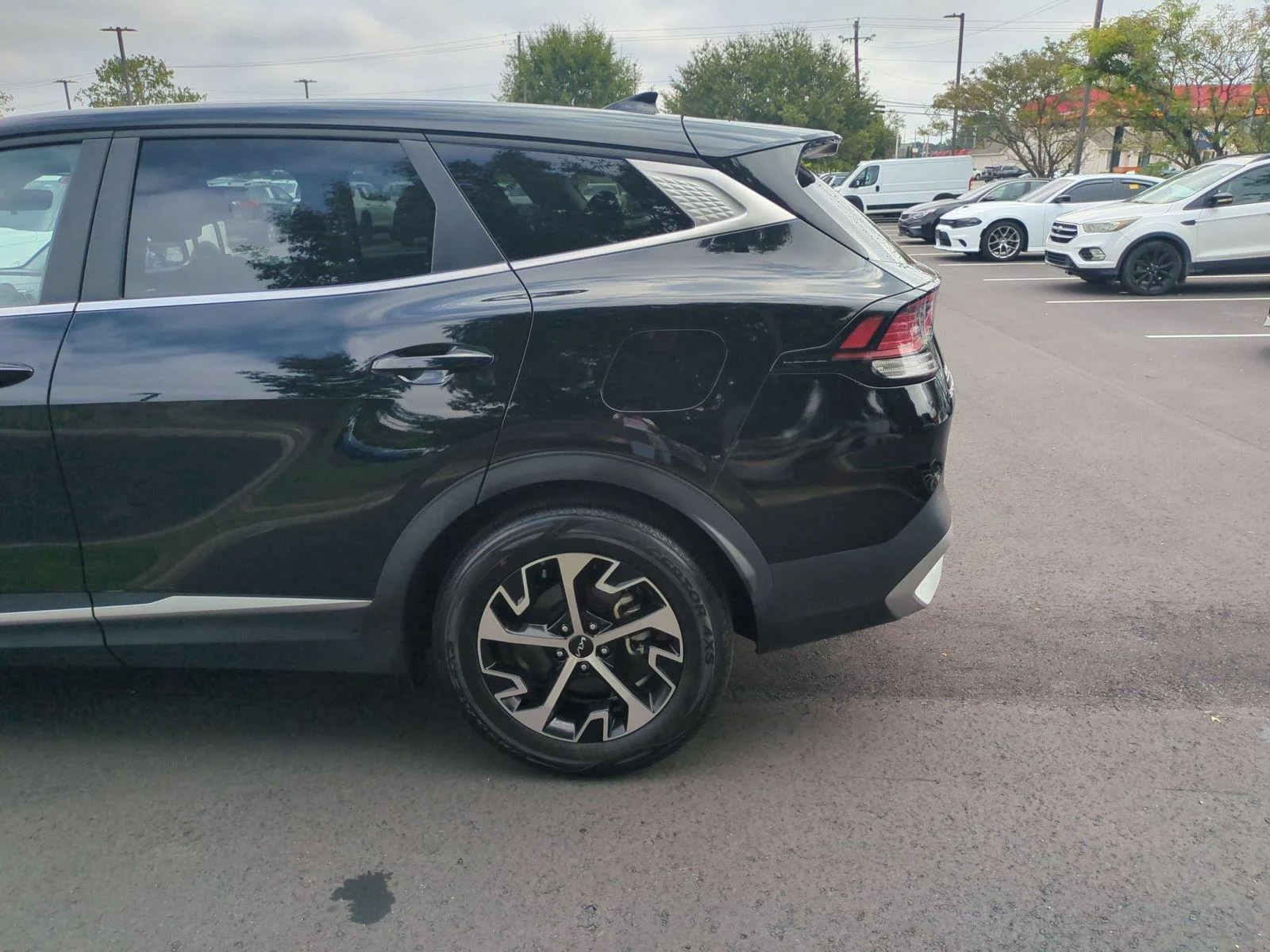 Used 2023 Ebony Black Kia EX image 11