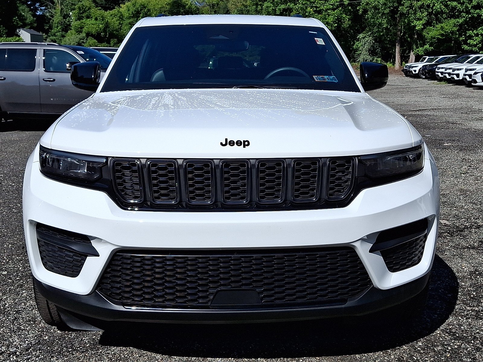 Used 2023 Bright White Clearcoat Jeep Altitude image 2