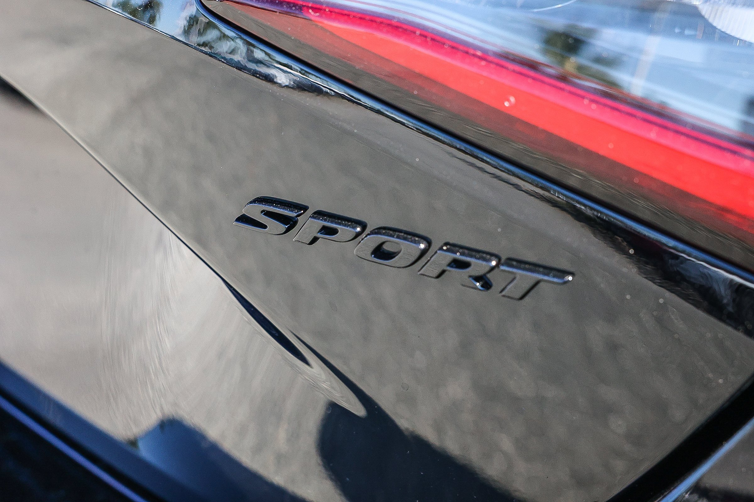 New 2026 Crystal Black Pearl Honda Sport CVT image 9