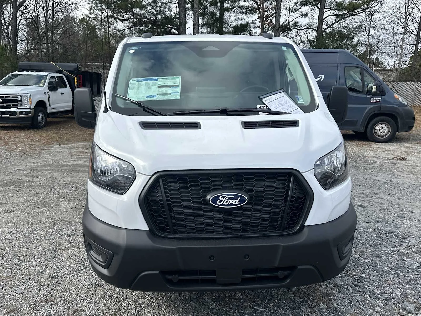 New 2026 Oxford White Ford Cargo Van image 2