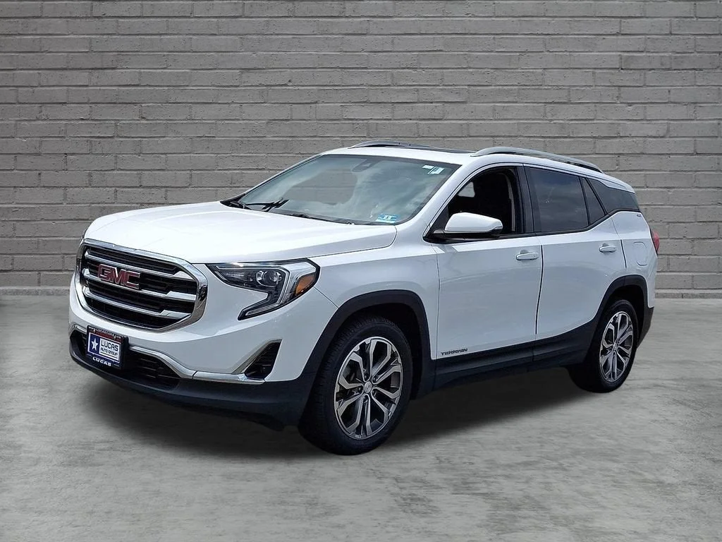 Used 2020 SUMMIT WHITE GMC SLT image 34