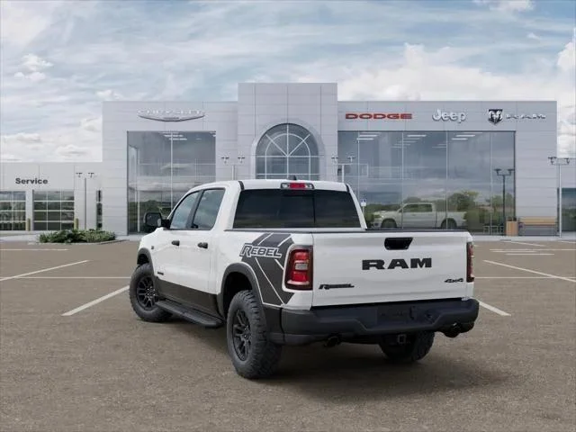 New 2027 Bright White Clear-Coat Exterior Paint RAM Rebel image 29