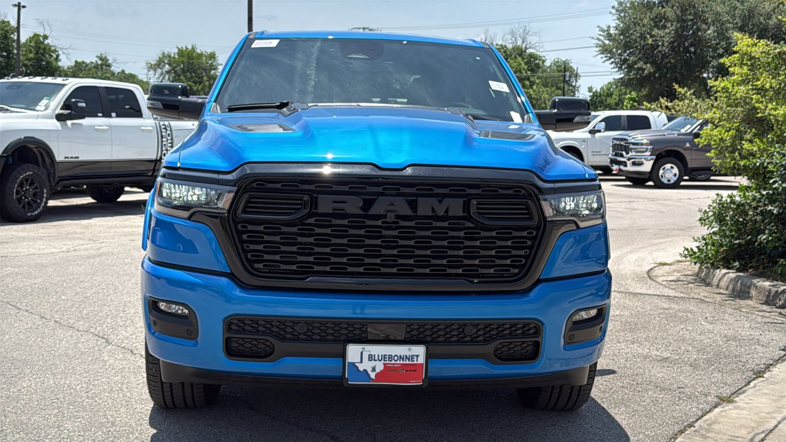 New 2026 Hydro Blue Pearl-Coat Exterior Paint RAM Lone Star image 2