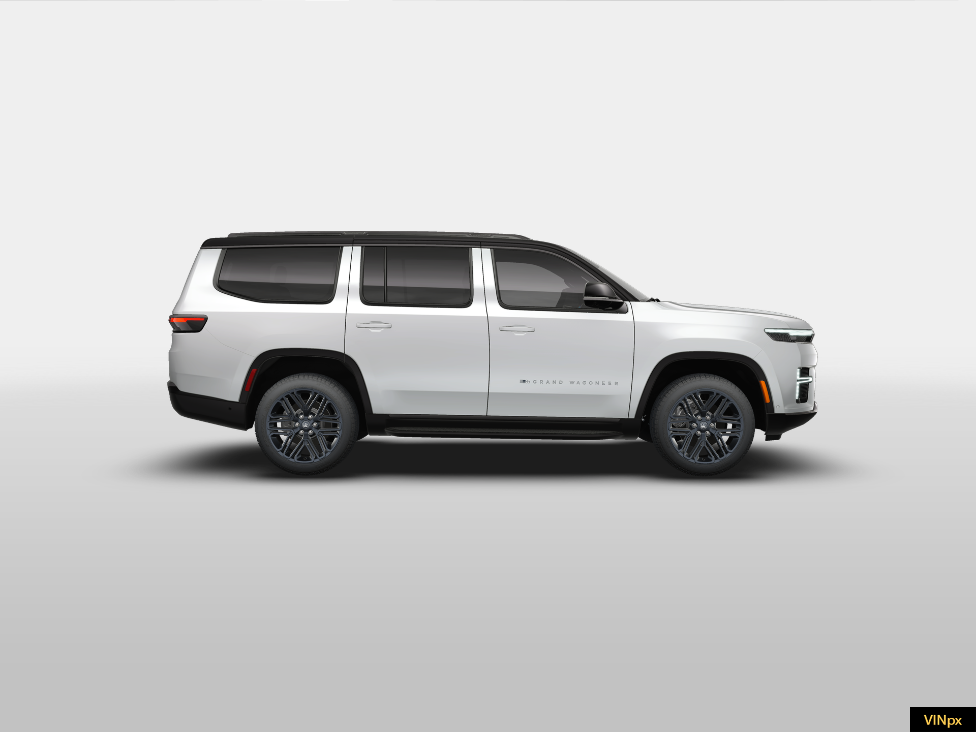 New 2026 Bright White Clear-Coat Exterior Paint Jeep Grand Wagoneer image 9