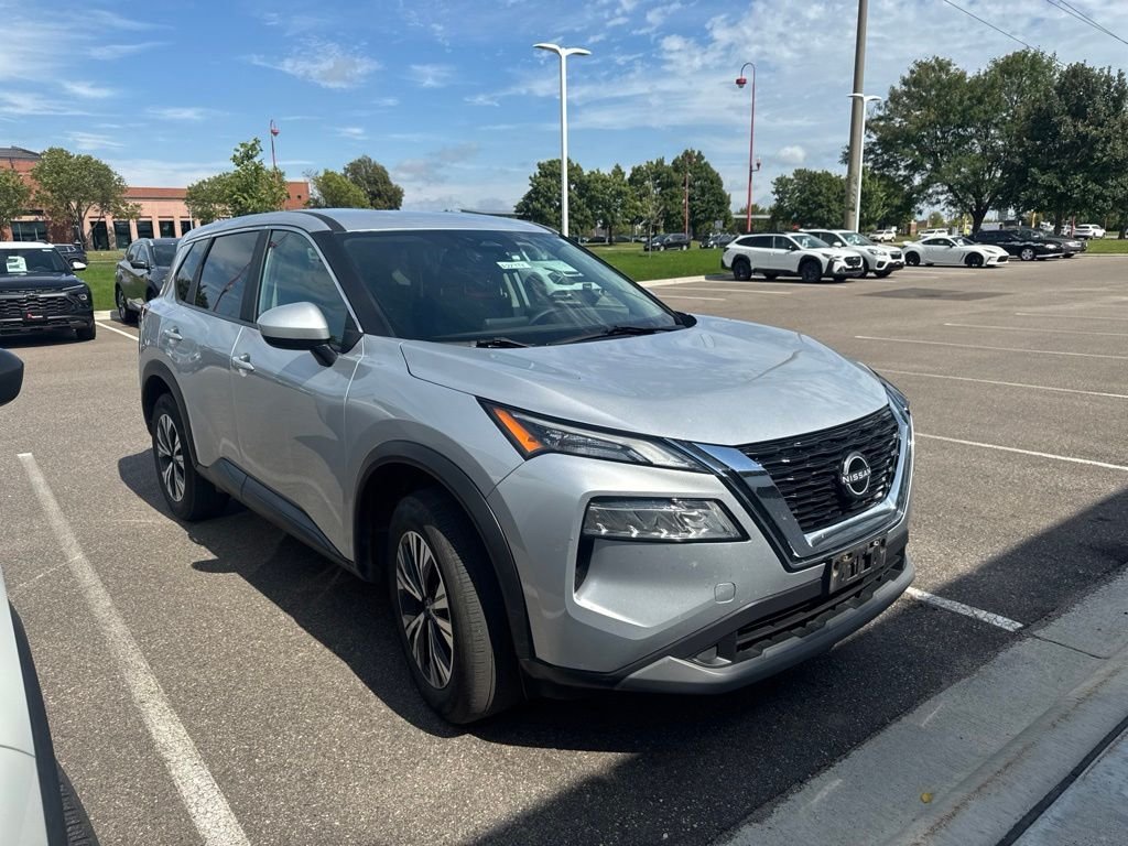 Used 2023 Silver Nissan SV image 1