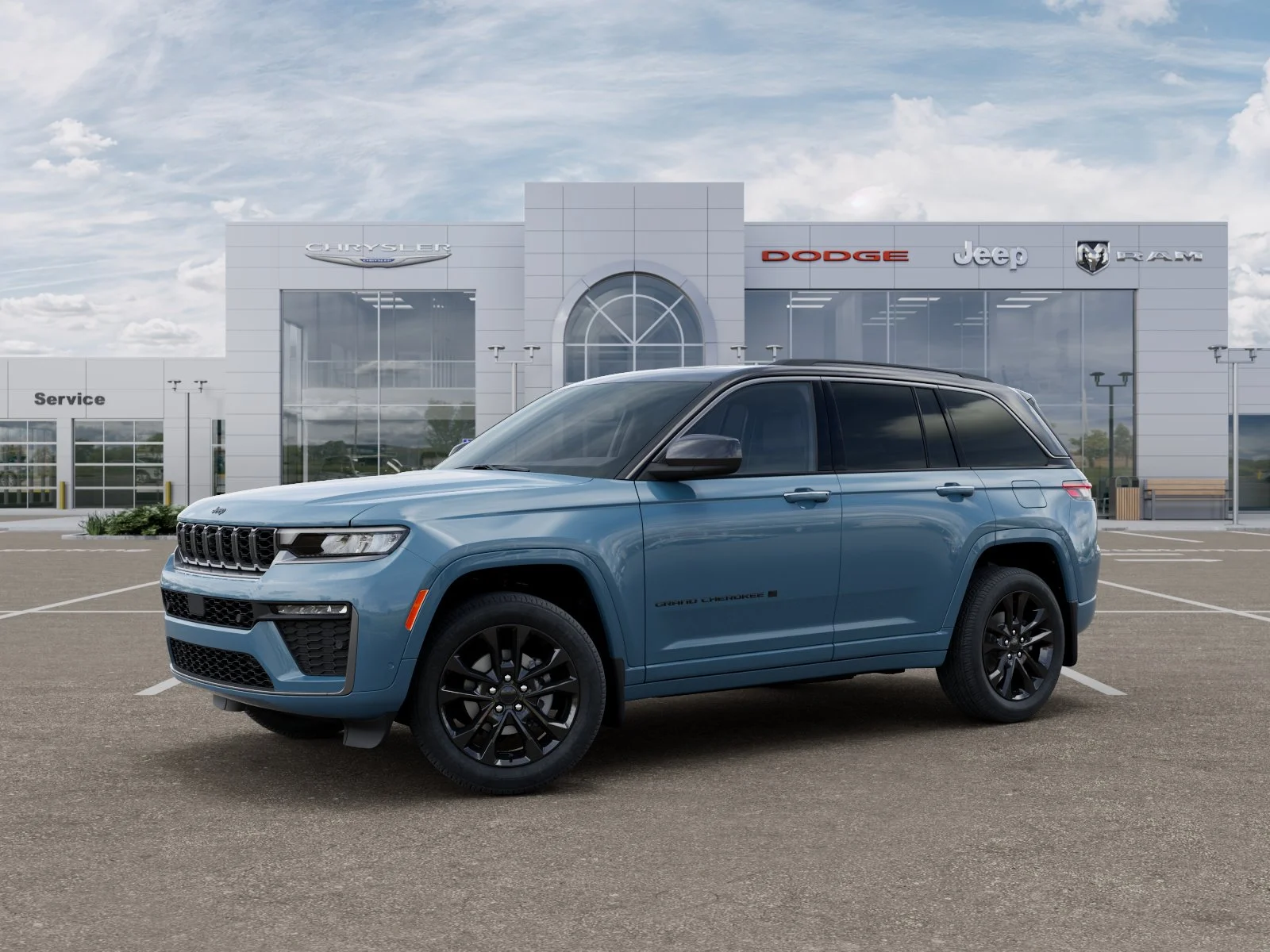 New 2026 Steel Blue Jeep Limited Reserve image 30