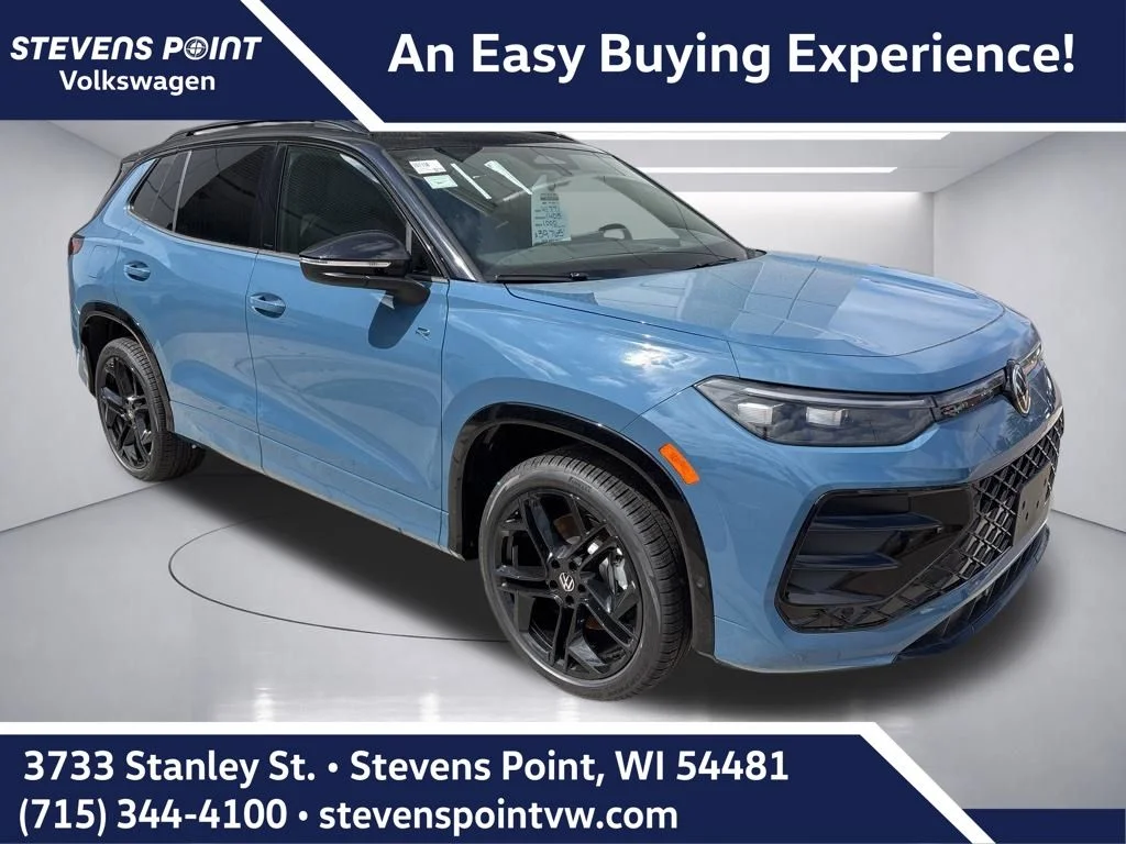 New 2026 Monterey Blue with Deep Black Roof Volkswagen 2.0T SE R-Line Black image 1