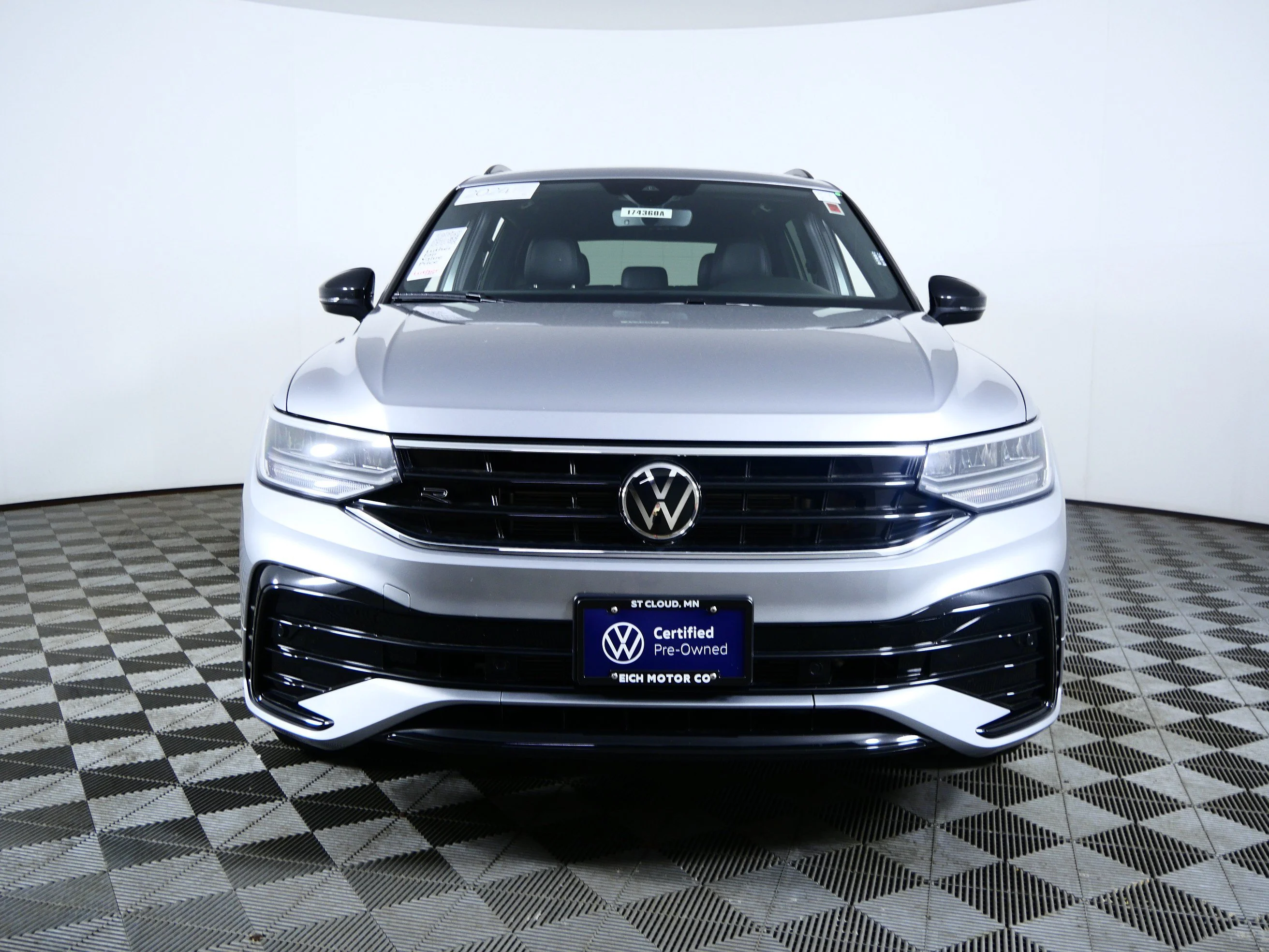 Certified 2024 Volkswagen Tiguan SE R-LINE BLACK with VIN 3VV8B7AX9RM015044 for sale in St. Cloud, Minnesota