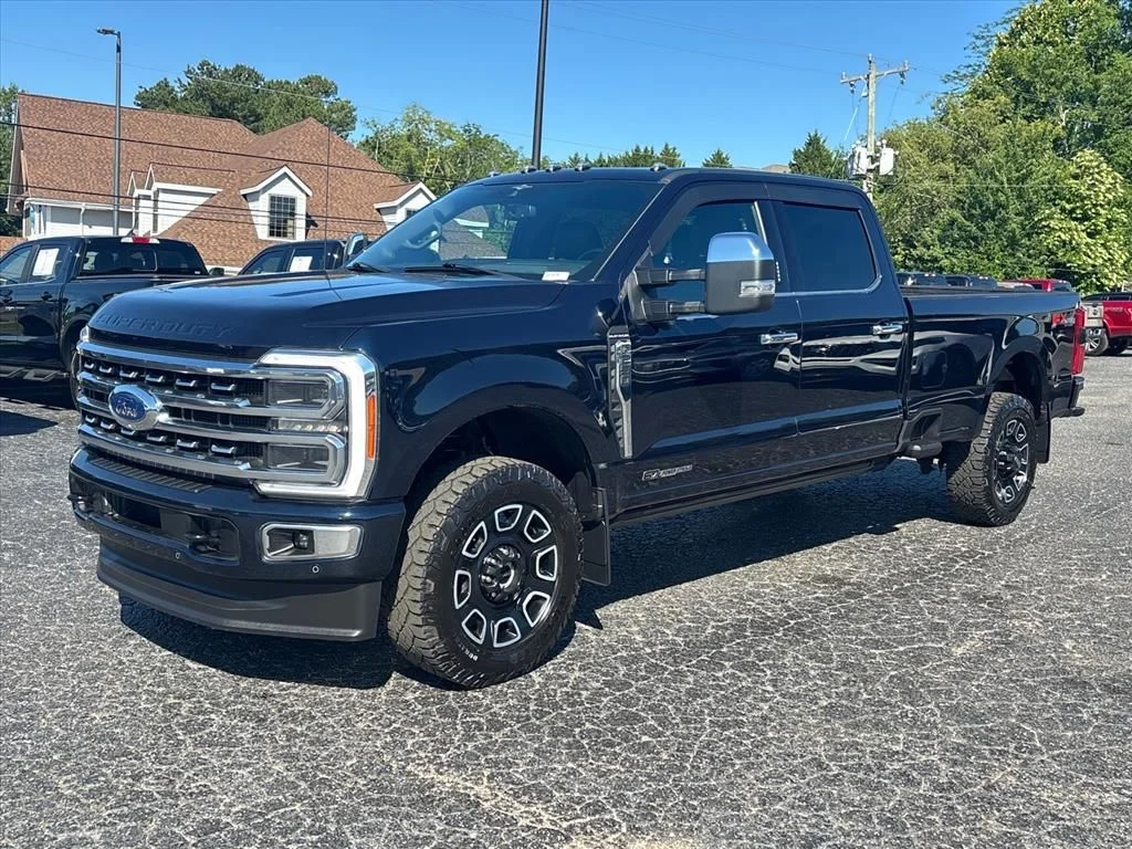 Used 2023 Blue Ford Platinum image 3