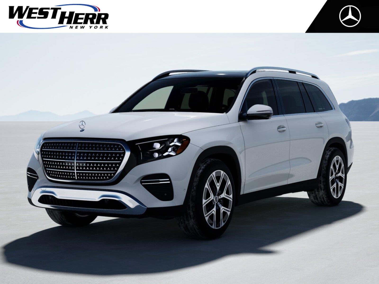 New 2027 Polar White Mercedes-Benz GLS 450 image 1