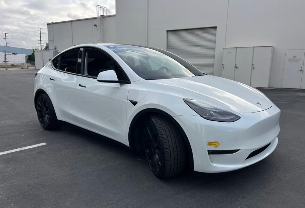Used 2022 Tesla Model Y Performance with VIN 7SAYGDEF3NF523687 for sale in San Bernardino, CA