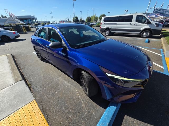 Used 2021 Blue Hyundai SEL image 2