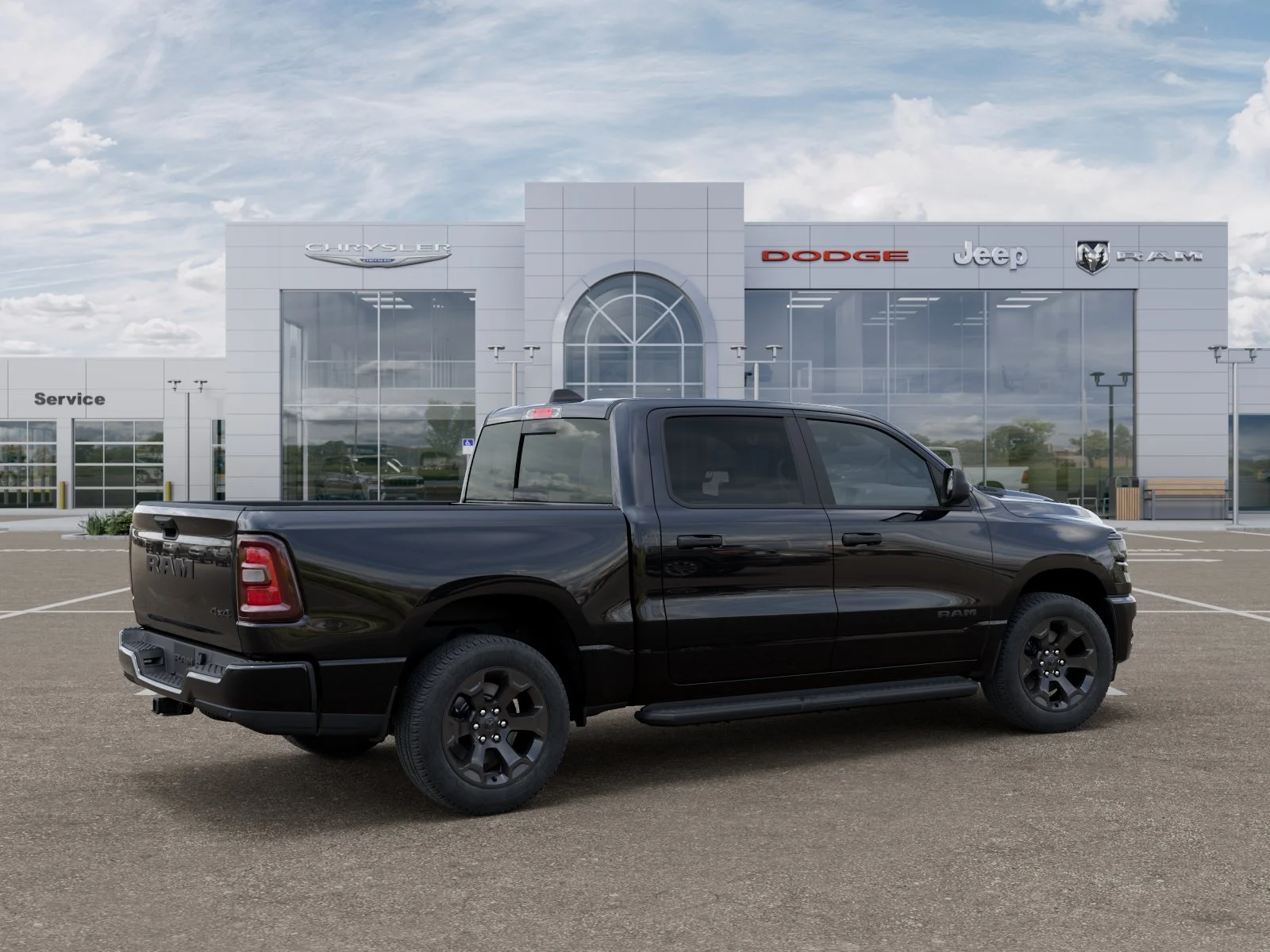 New 2026 Diamond Black Crystal Pearl-Coat Exterior Paint RAM Express image 30
