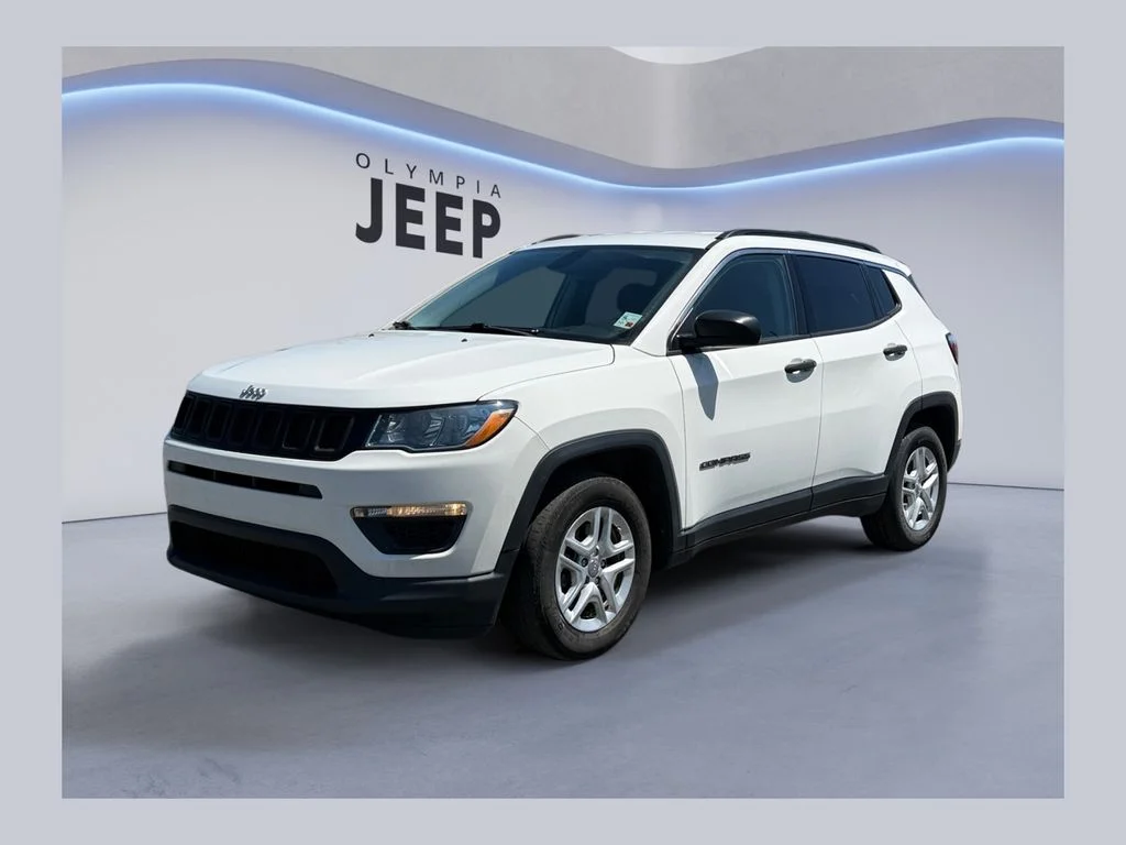 Used 2020 White Jeep Sport image 1