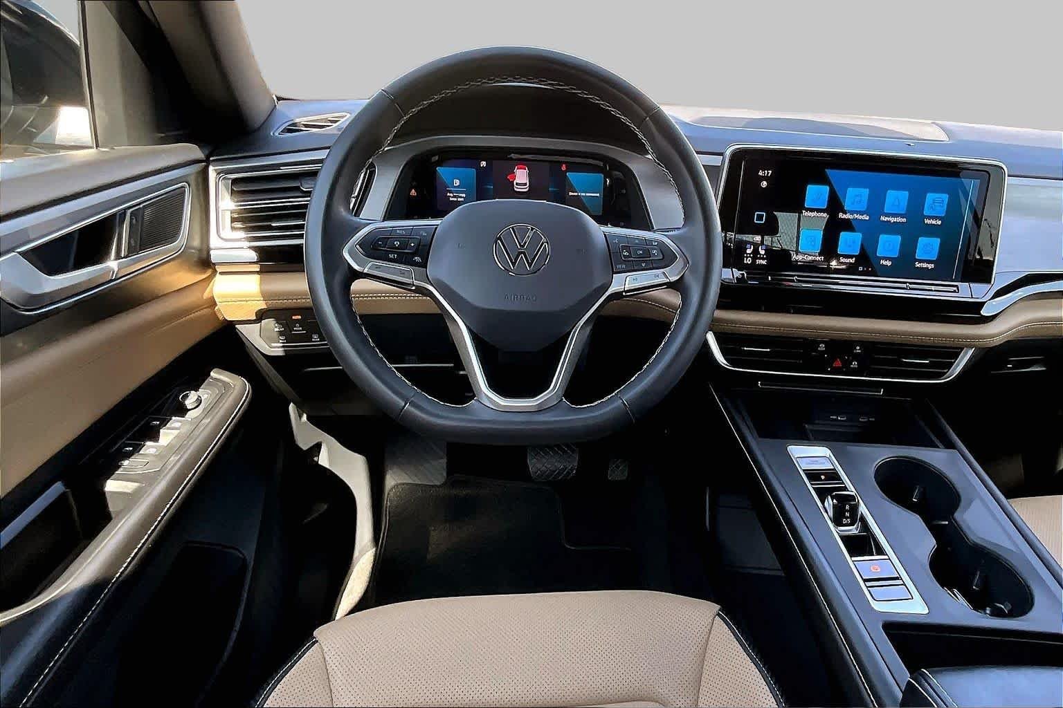 Certified Used 2024 Deep Black Pearl Effect Volkswagen 2.0T SE image 6
