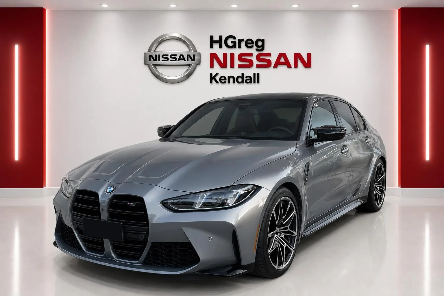 Used 2025 Gray BMW Competition image 3