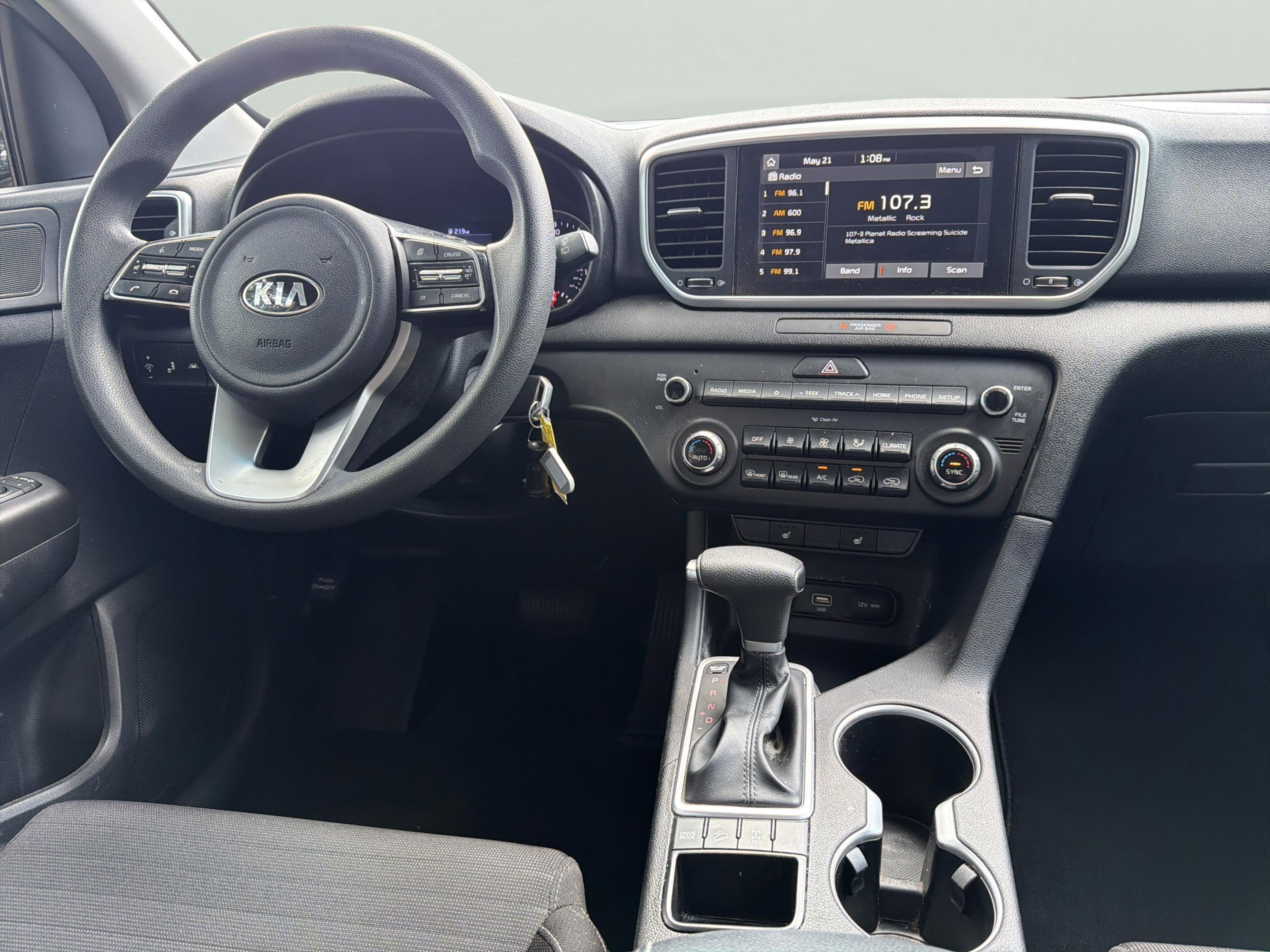 Used 2021 Burnished Copper Kia LX image 10