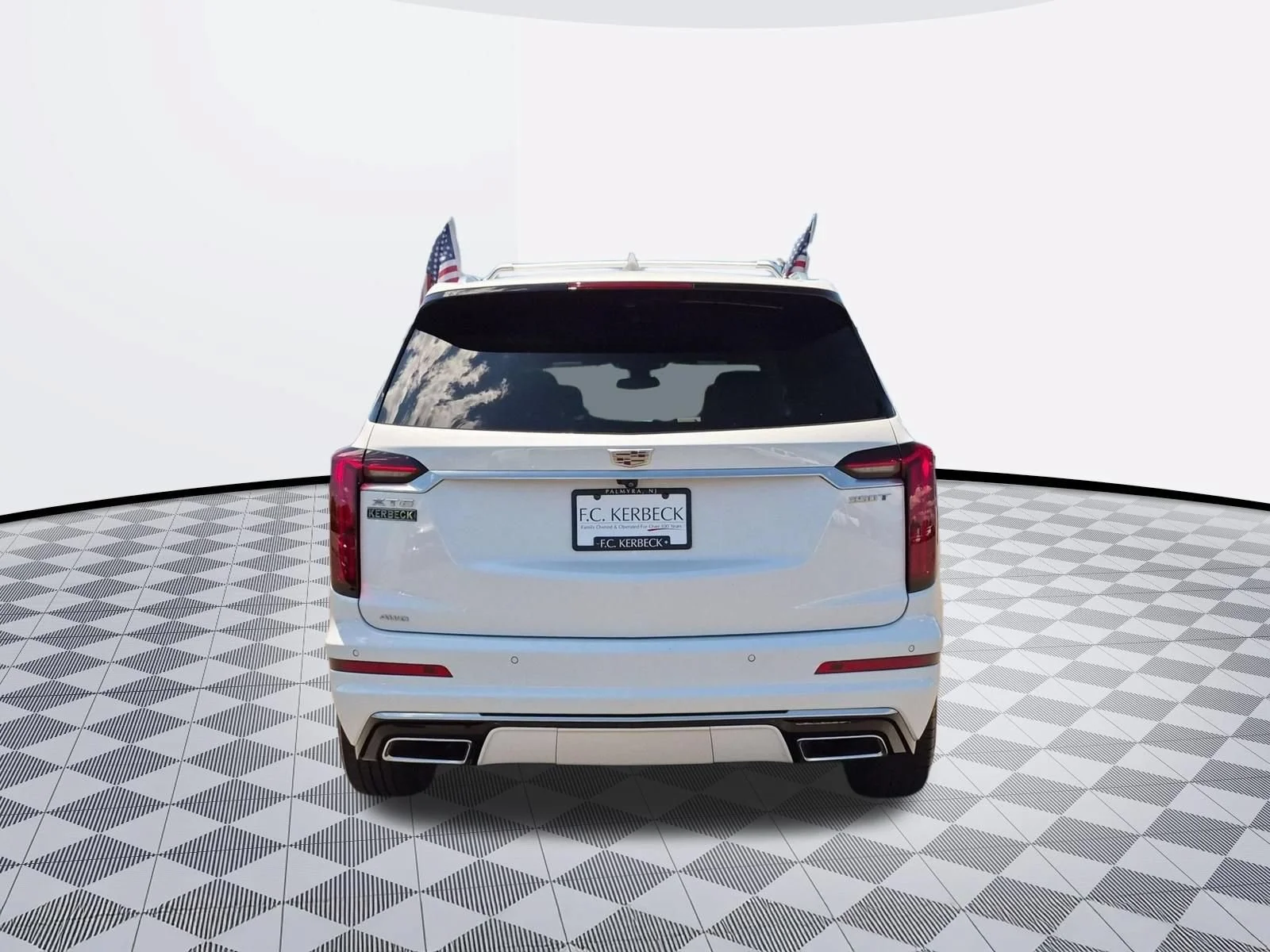 Used 2024 Crystal White Tricoat Cadillac AWD Luxury image 6