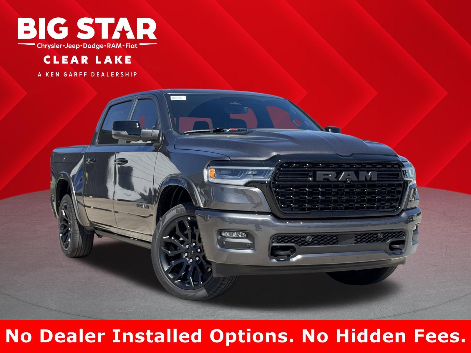 New 2026 Granite Crystal Metallic Clearcoat RAM Limited image 1