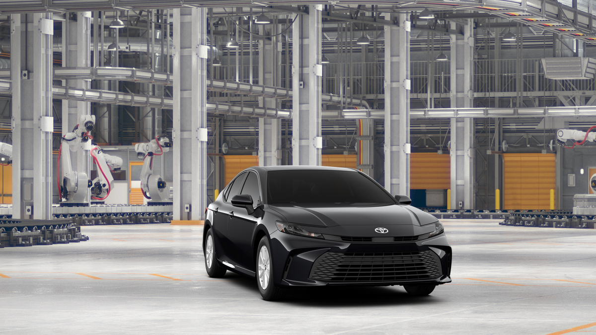 New 2026 Midnight Black Metallic Toyota LE image 16
