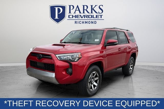 Used 2021 Red Toyota TRD Off Road Premium image 3