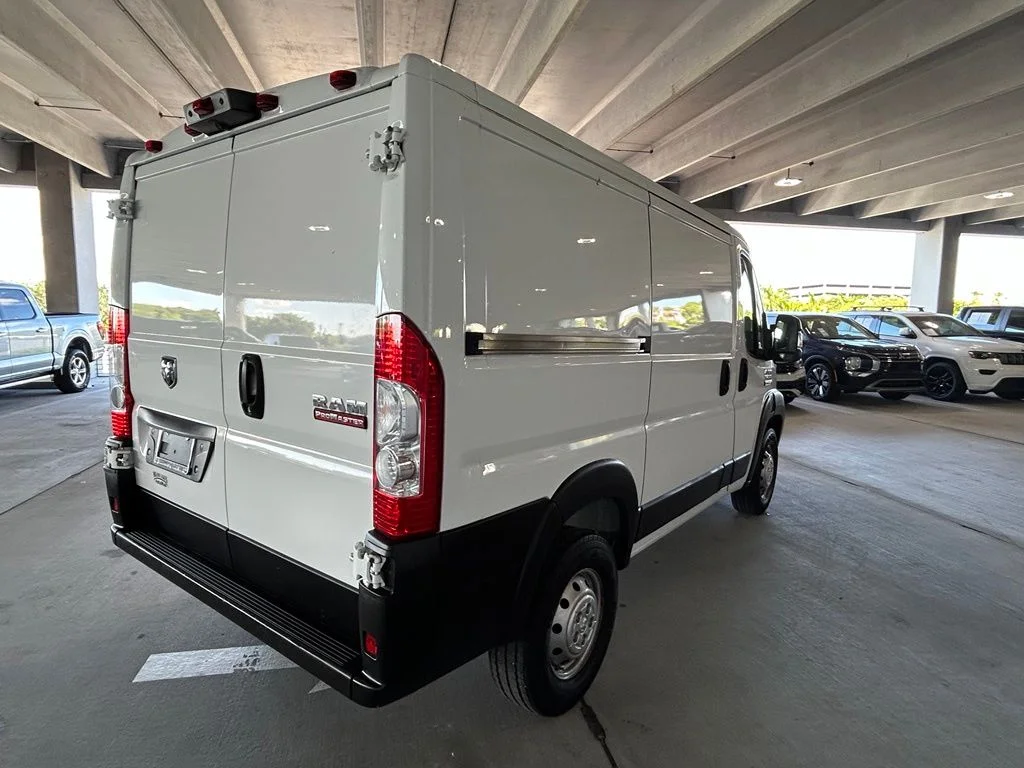 Used 2021 Bright White Clearcoat Ram Low Roof image 5