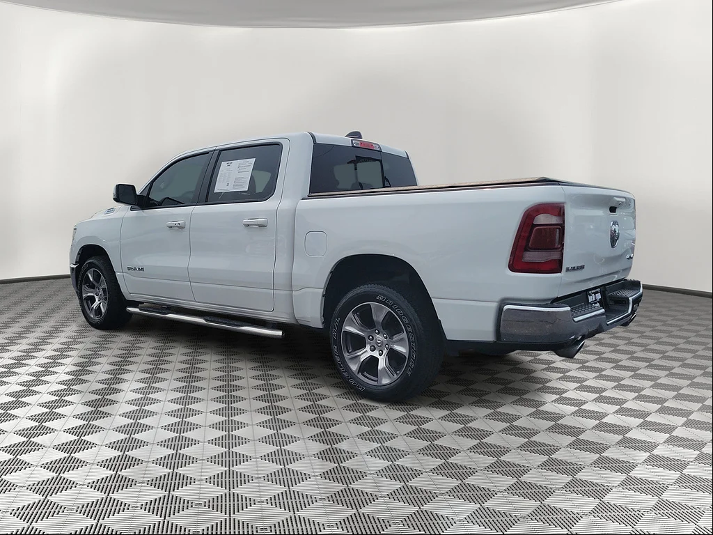 Used 2023 Bright White Clear Coat Ram Laramie image 3