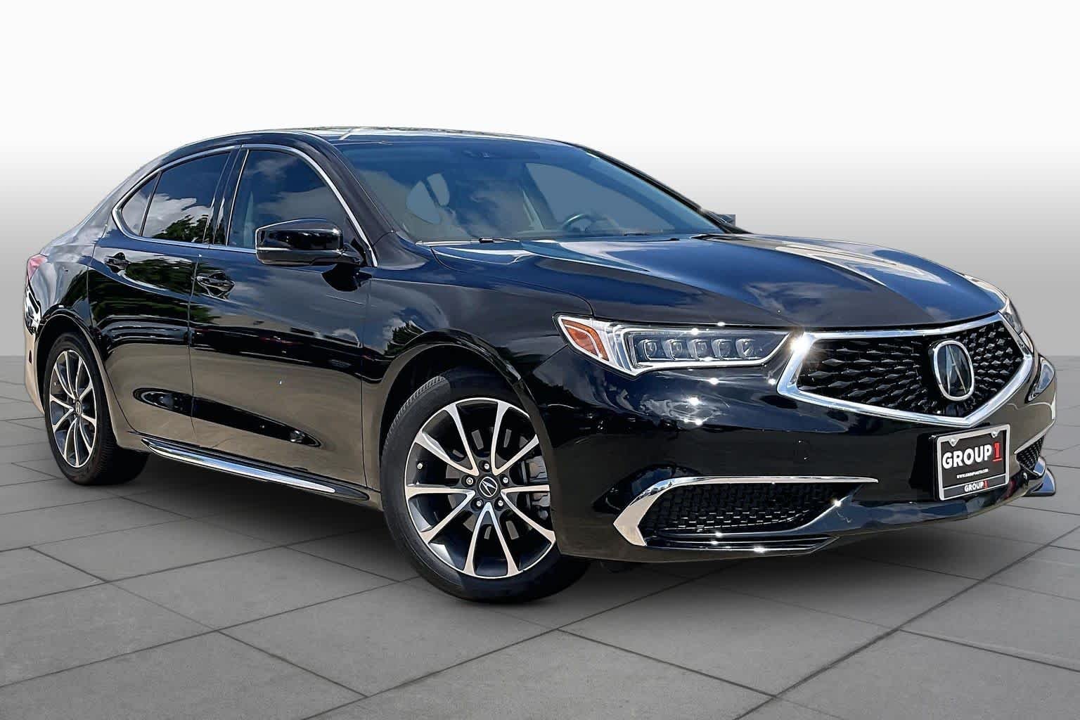 Used 2018 Crystal Black Pearl Acura w/Technology Pkg image 3