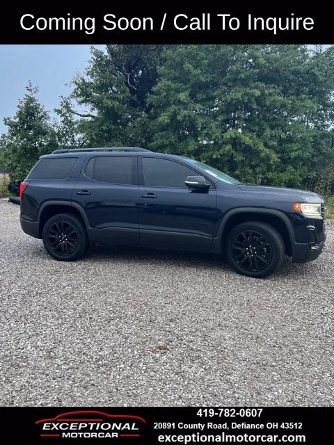 Used 2022 Blue GMC SLE image 1