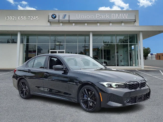 Used 2024 Black Sapphire Metallic BMW M340i xDrive image 3