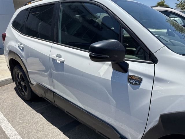 Used 2024 Crystal White Pearl Subaru Wilderness image 4