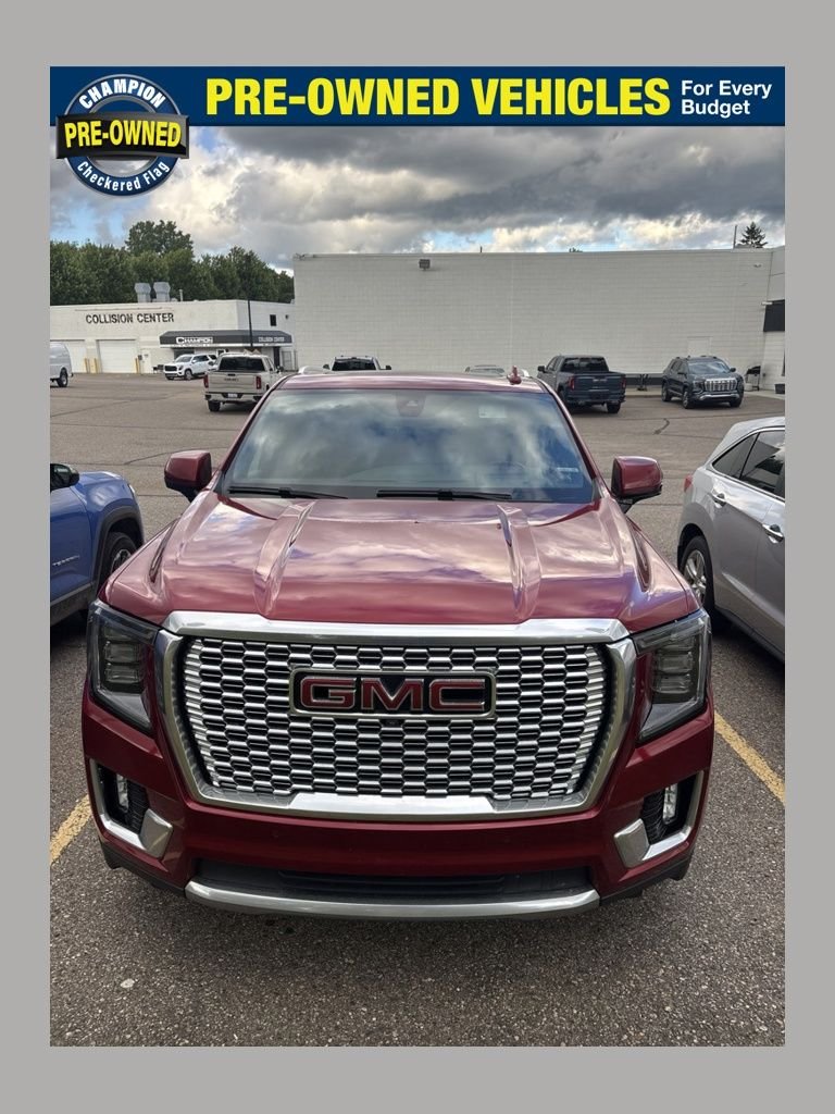 Used 2021 Cayenne Red GMC Denali image 1