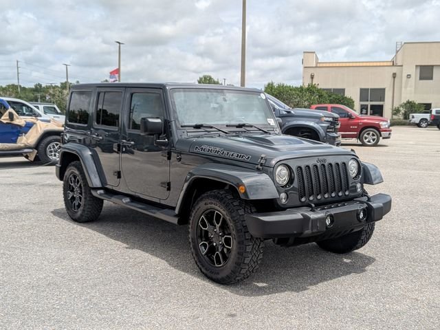 Used 2017 Black Jeep Unlimited Sahara image 8