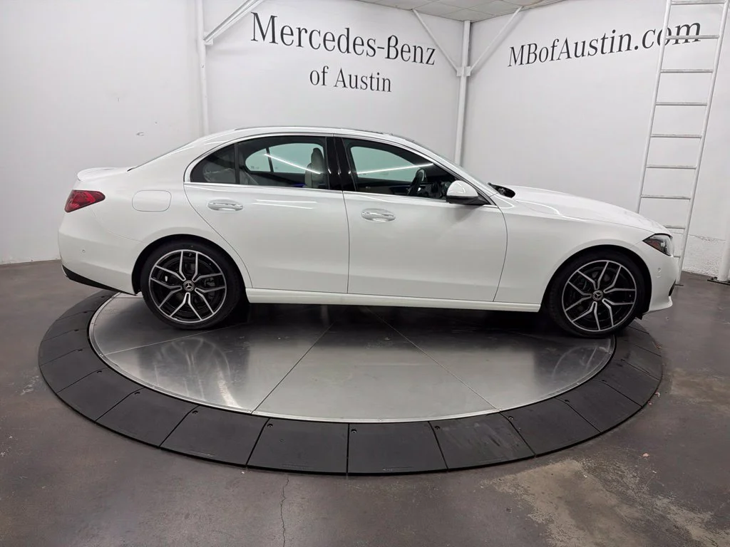 New 2027 White Mercedes-Benz C 300 image 8