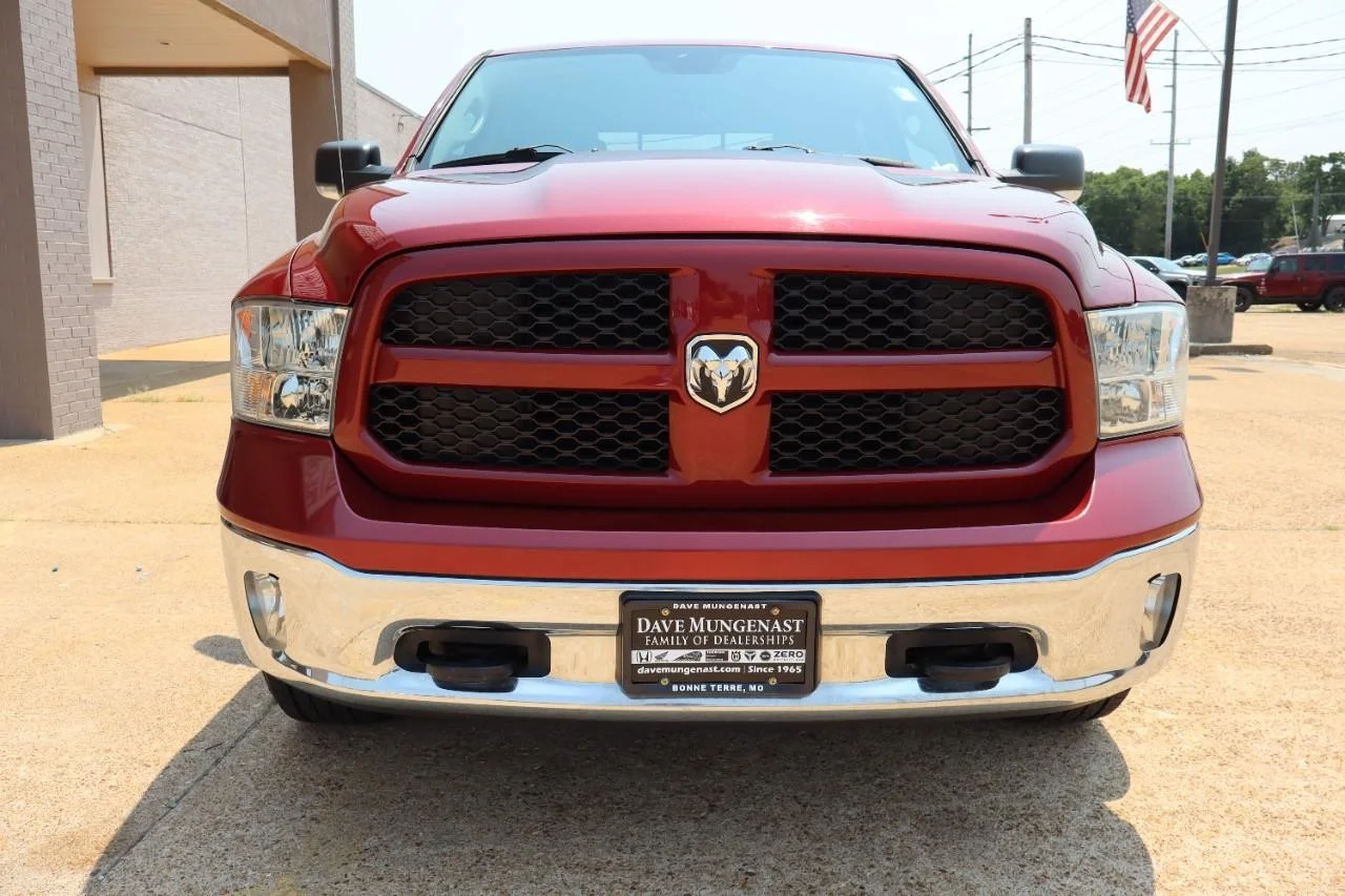 Used 2015 Deep Cherry Red Crystal Pearl Coat/Black Clear Coat Ram Outdoorsman image 8