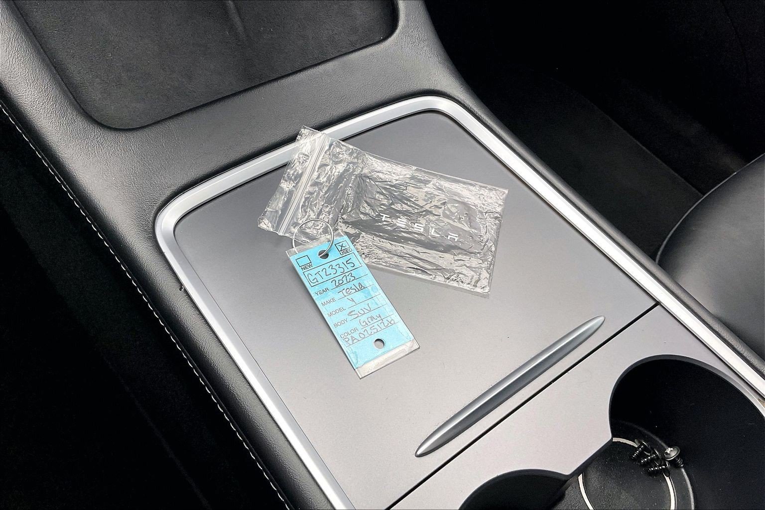 Used 2023 Midnight Silver Metallic Tesla Long Range image 11