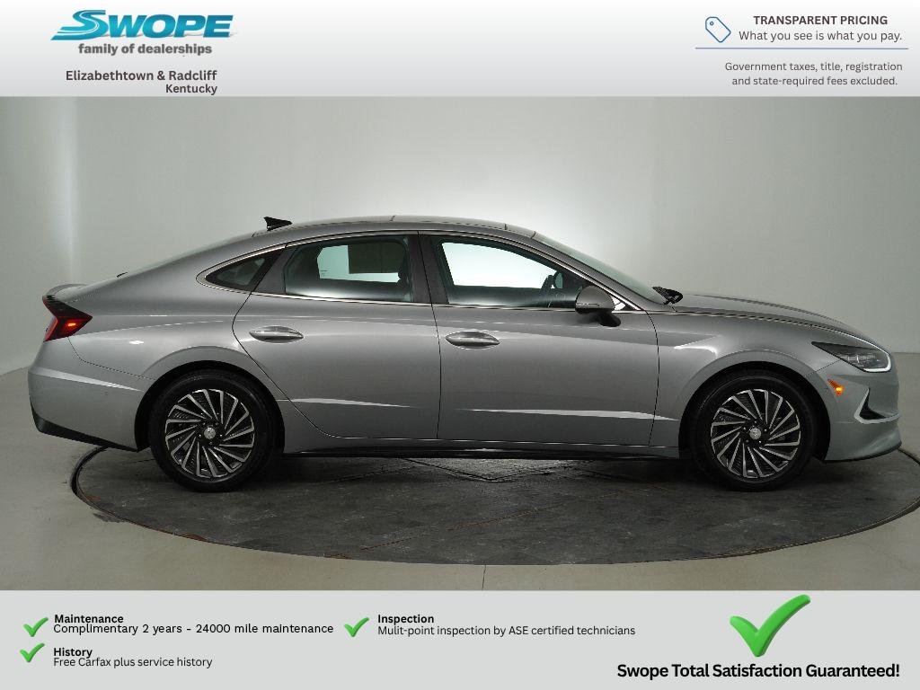Certified Used 2023 Curated Silver Hyundai Limited image 2