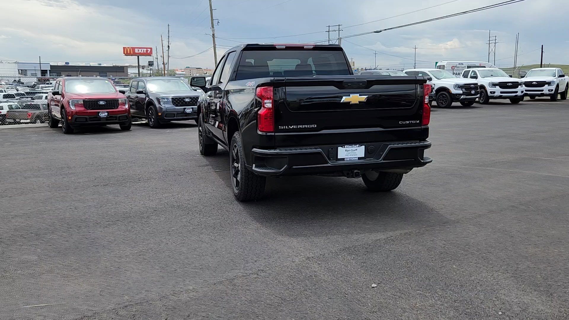 Certified Used 2024 Black Chevrolet Custom image 3
