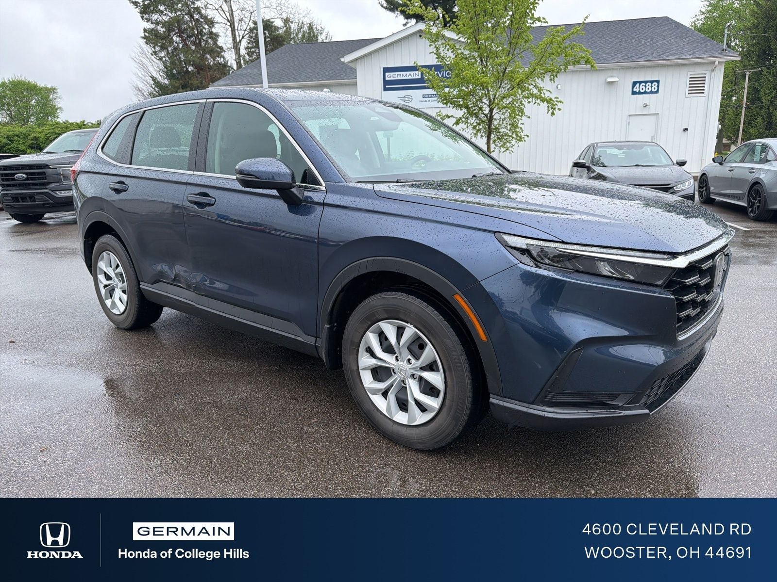 Certified Used 2023 Canyon River Blue Metallic Honda LX image 3