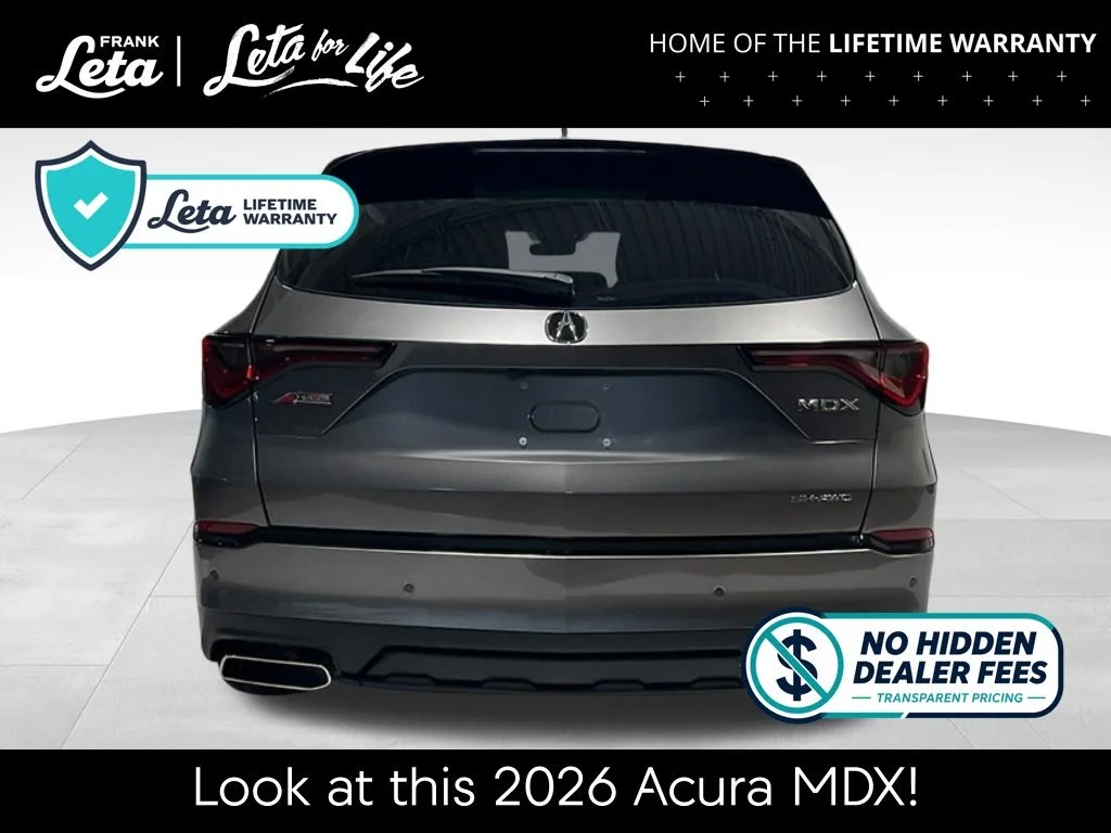 New 2026 Black Acura A-Spec Advance Package image 4