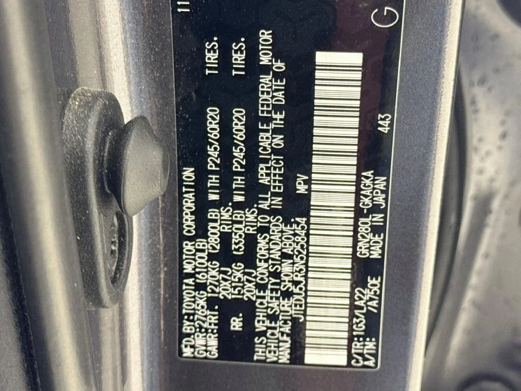 Used 2022 Magnetic Gray Metallic Toyota Limited image 40