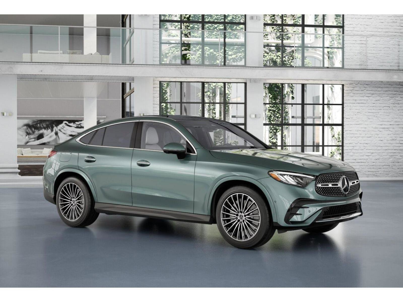 New 2026 Verde Silver Metallic Mercedes-Benz GLC 300 Coupe image 12